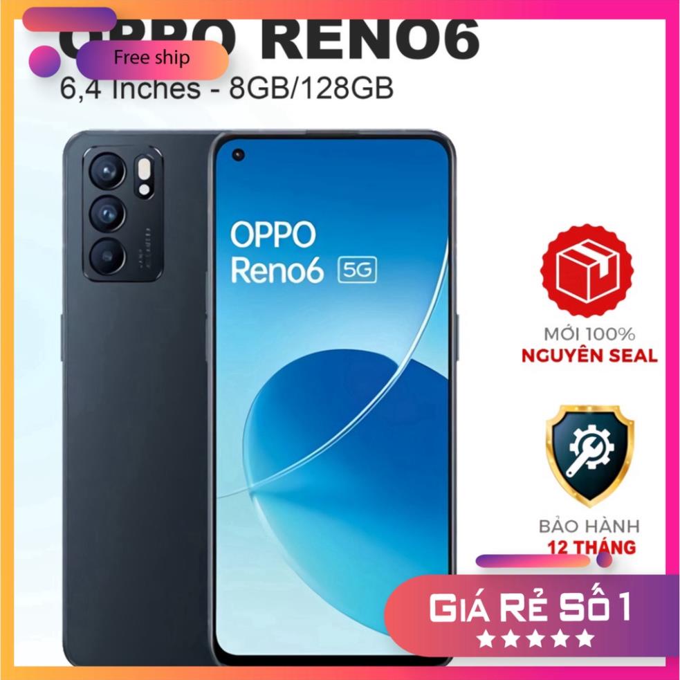 Điện thoại OPPO Reno 6z 5G (8GB/128GB) - ĐẬP HỘP NGUYÊN ZIN , BH 12 THÁNG , LỖI 1 ĐỔI 1