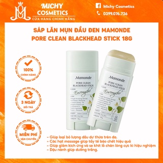 Sáp lăn mụn đầu đen Mamonde Pore Clean Blackhead Stick 18g