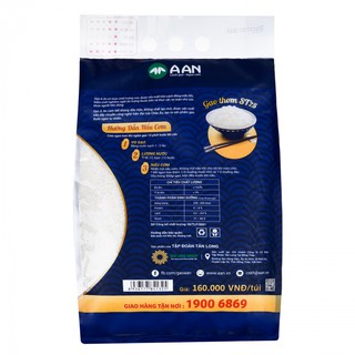 Gạo thơm ST25 A An (Túi 5kg) lành gạo - Ngon cơm