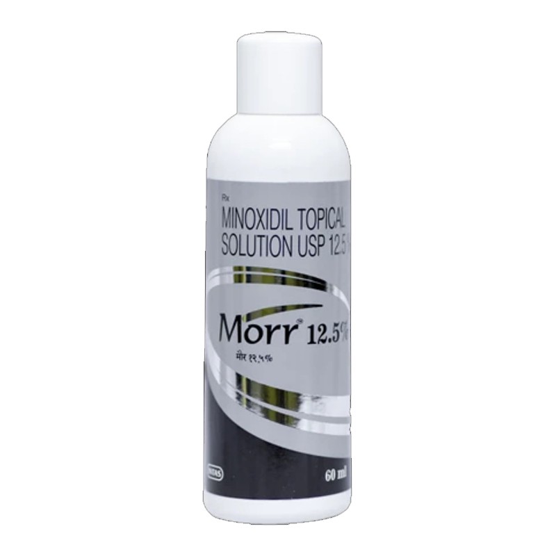 Thuốc hỗ trợ  mọc râu tóc Minoxidil Morr F12.5% lỏng