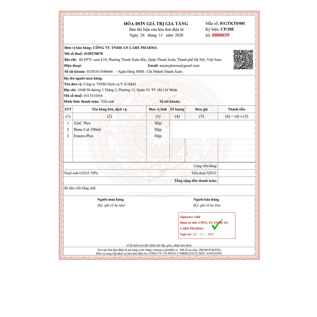 Siro Zinc Plex (100ml) - Bổ sung Kẽm, tăng đề kháng, kích thích tiêu hóa, giúp trẻ ăn ngon miệng