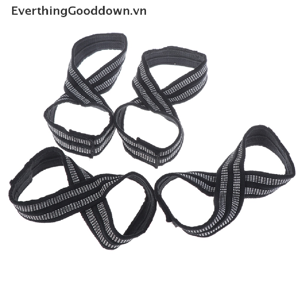 Everthinggooddown 1 Cặp Đai Đeo Nâng Tạ Hình Số 8 Chịu Được Sức Nặng
