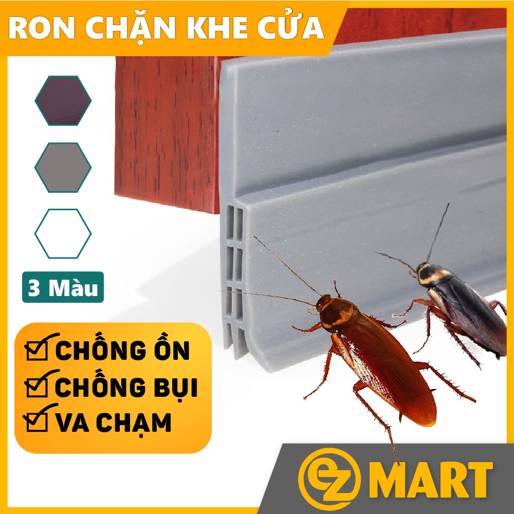 6 Mét Chặn Cửa, Ron Dán Khung Cửa, Lấp Kín Khe Hở, Chặn Nước, Cách Âm, Chống Thoát Nhiệt, Va Đập - Dán Được Mọi Loại Cửa