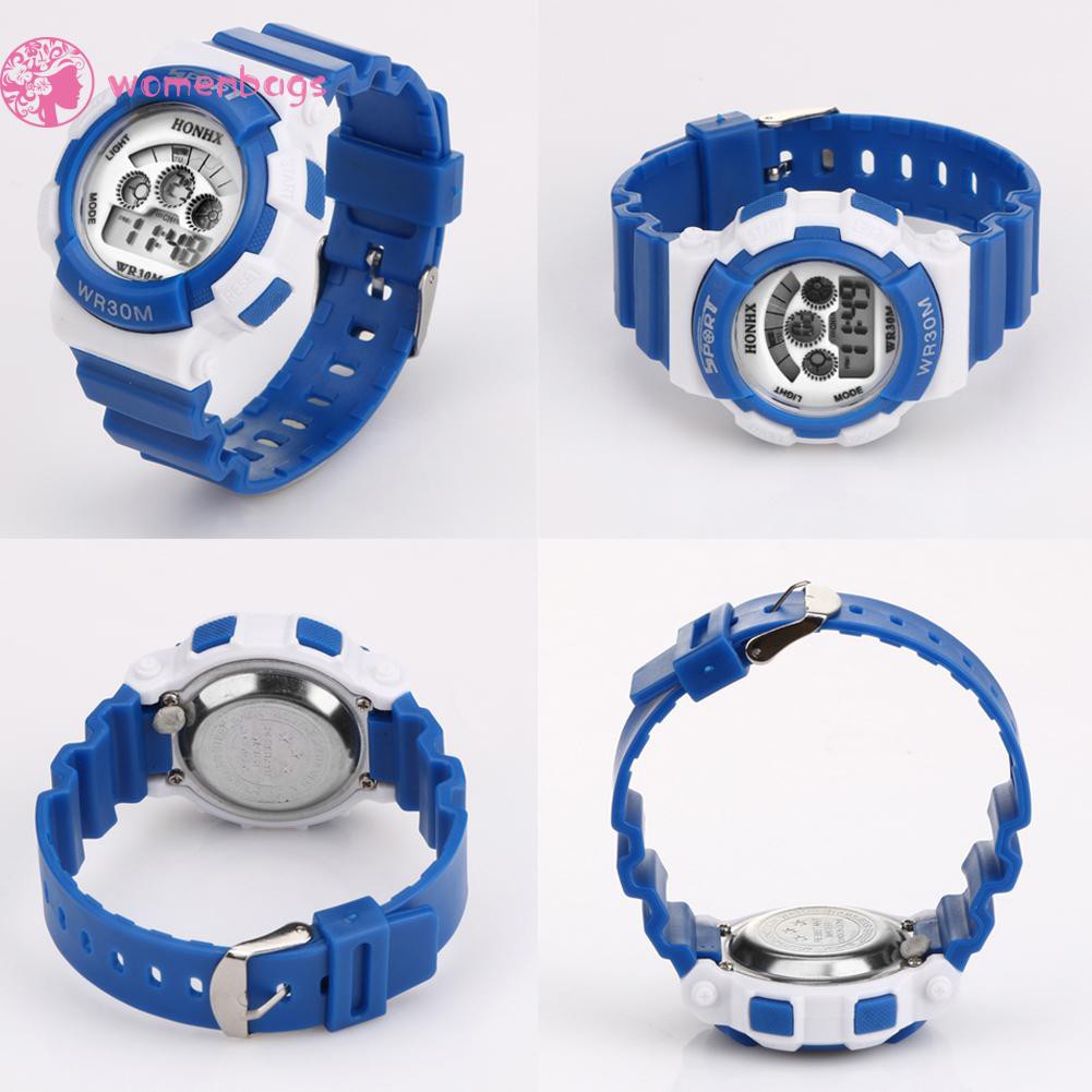 (Hàng Có Sẵn) Đồng Hồ Điện Tử Đa Năng Chống Nước Cho Trẻ Em