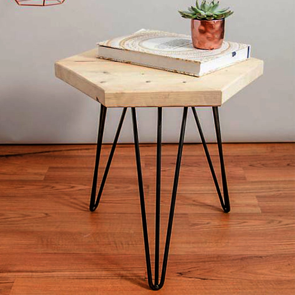 Chân bàn sắt hairpin cao 70 cm  tặng kèm ốc vít