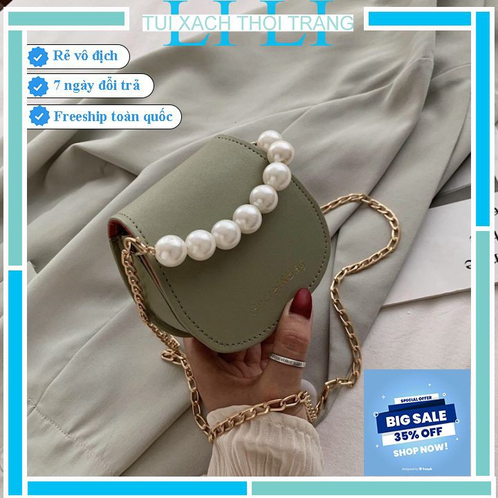Túi đeo chéo mini 💖Nhập MYLI02 GIẢM 30K💖 Túi xách mini phong cách Hàn Quốc ! TX009 (có ảnh, video thật) | BigBuy360 - bigbuy360.vn