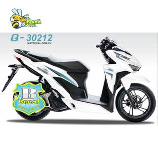 Ten rời xe vario 150 trắng xanh ngọc 30212