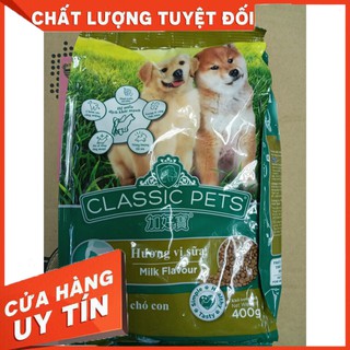 Thức Ăn Hạt Classic Puppy Bao 10kg chia 25 gói 400g