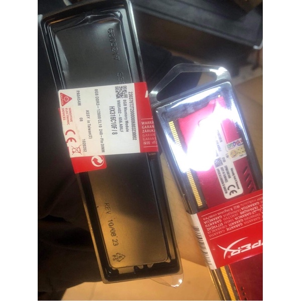 Ram Kingston 8GB DDR3 Bus 1600Mhz có tản HyperX Fury bảo hành hãng 36 tháng