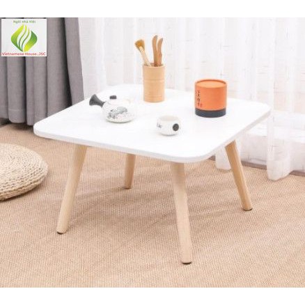Bàn vuông - Sofa - cafe - chân tần bì  - Vietnamese House - MSP018 - Cao(18 cm và 75 cm) | BigBuy360 - bigbuy360.vn