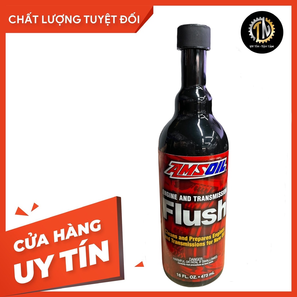 Dung dịch súc động cơ và hộp số Amsoil Flush 473ml