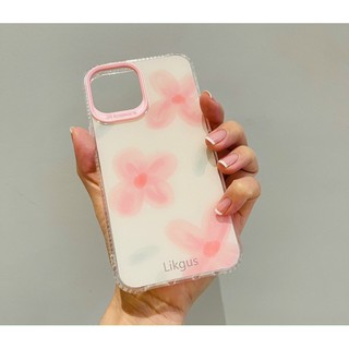 Ốp lưng LikGus hoa giấy viền đá iPhone 12/ 12 Pro/ 12 Pro Max / 11/ 11 Pro Max/ X/ XS bảo vệ camera