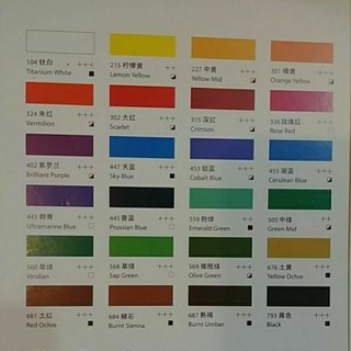 MÀU ACRYLIC PHOENIX 24 MÀU ( MẪU MỚI)