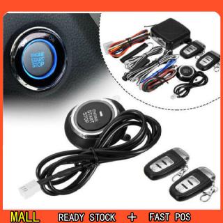 Hệ thống chìa khóa nút từ xa không chìa có báo động 9 trong 1 cho xe hơi