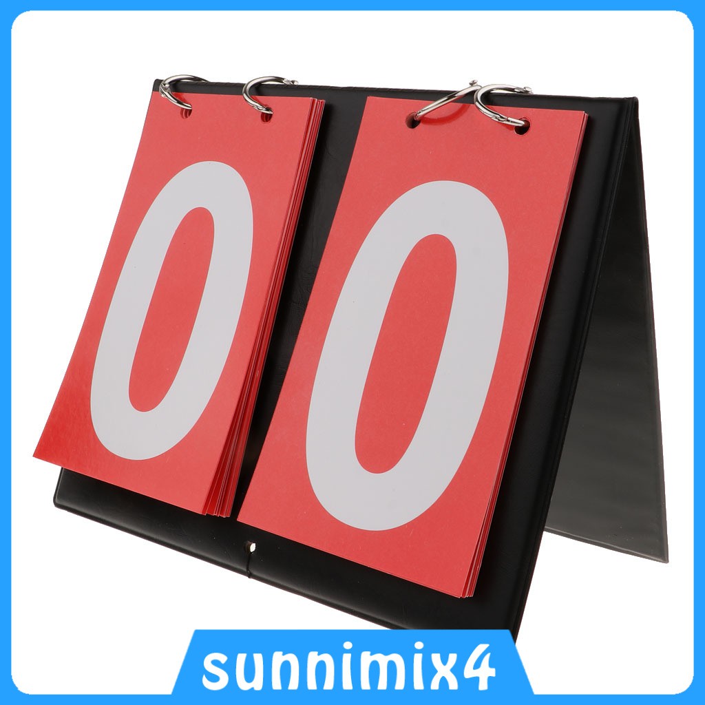 Bảng Đếm Điểm Ghi Điểm 2 Chữ Số Chống Thấm Nước Tiện Dụng Cho Bóng Rổ / Bóng Chuyền