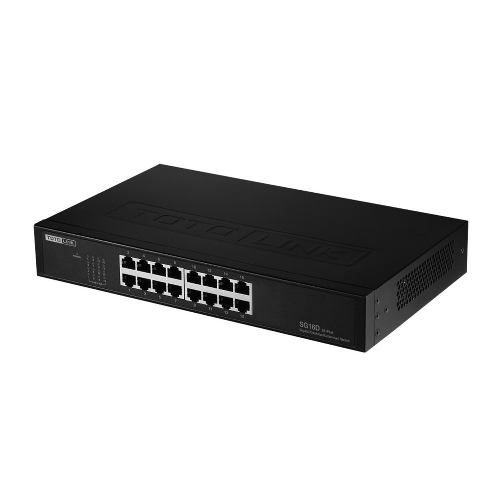 Switch Totolink SG16D - 16 cổng tốc độ Gigabit/ 13 inches Chính hãng bảo hành 24 tháng