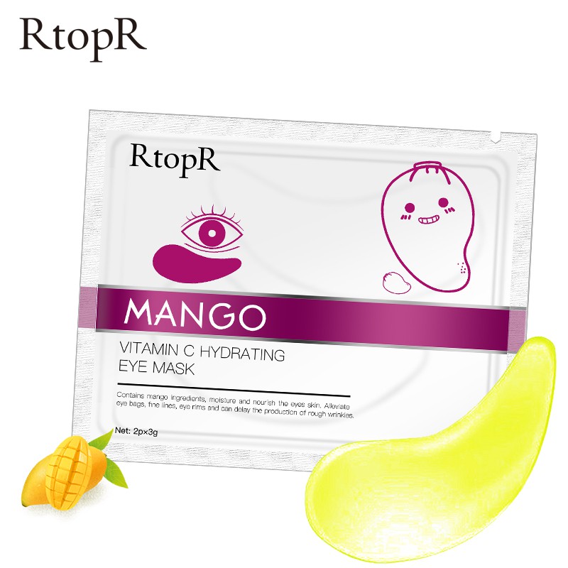 Mặt Nạ Mắt RtopR Vitamin C Xoài Cấp Ẩm Chống Nếp Nhăn Loại Bỏ Quầng Thâm 3g