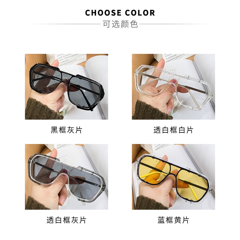 Kính Mát Gọng Kim Loại Oversize Cho Nữ