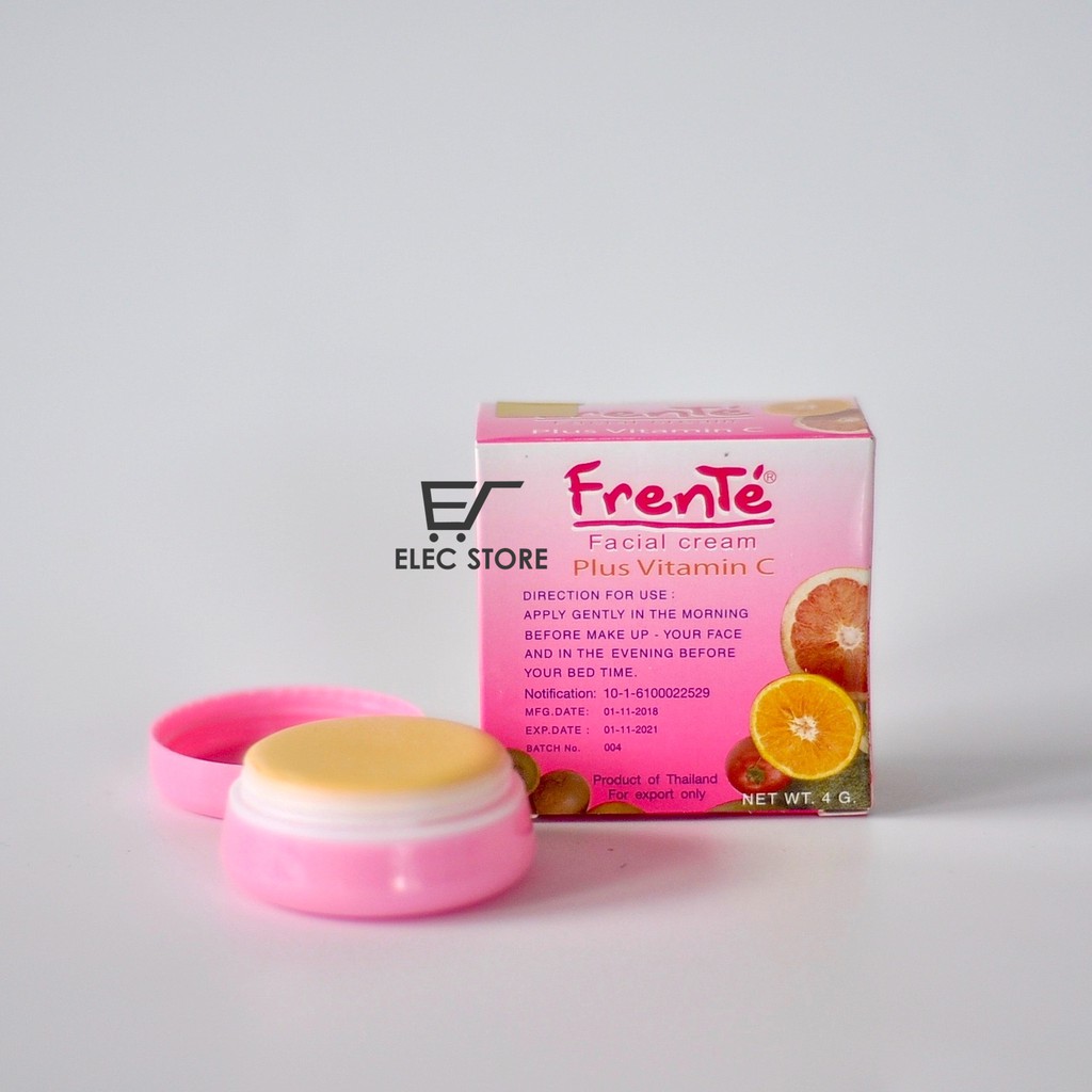 Bộ 12 kem dưỡng trắng da Facial Frente Cream Thái Lan (Mỗi hộp 12g)