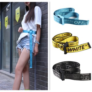 Thắt Lưng Off White Vàng, Trắng, Trong Suốt | Belt Off White