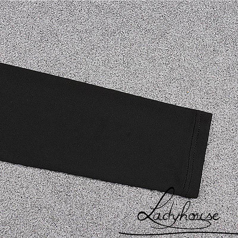 Áo Thun Croptop Tay Dài Hở Vai Màu Sắc Trơn Dành Cho Nữ