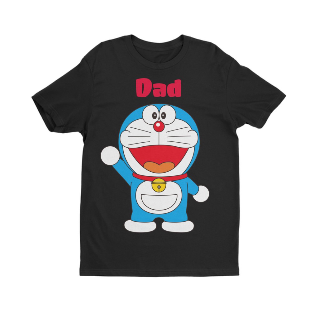 Áo thun doraemon gia đình Mom Dad