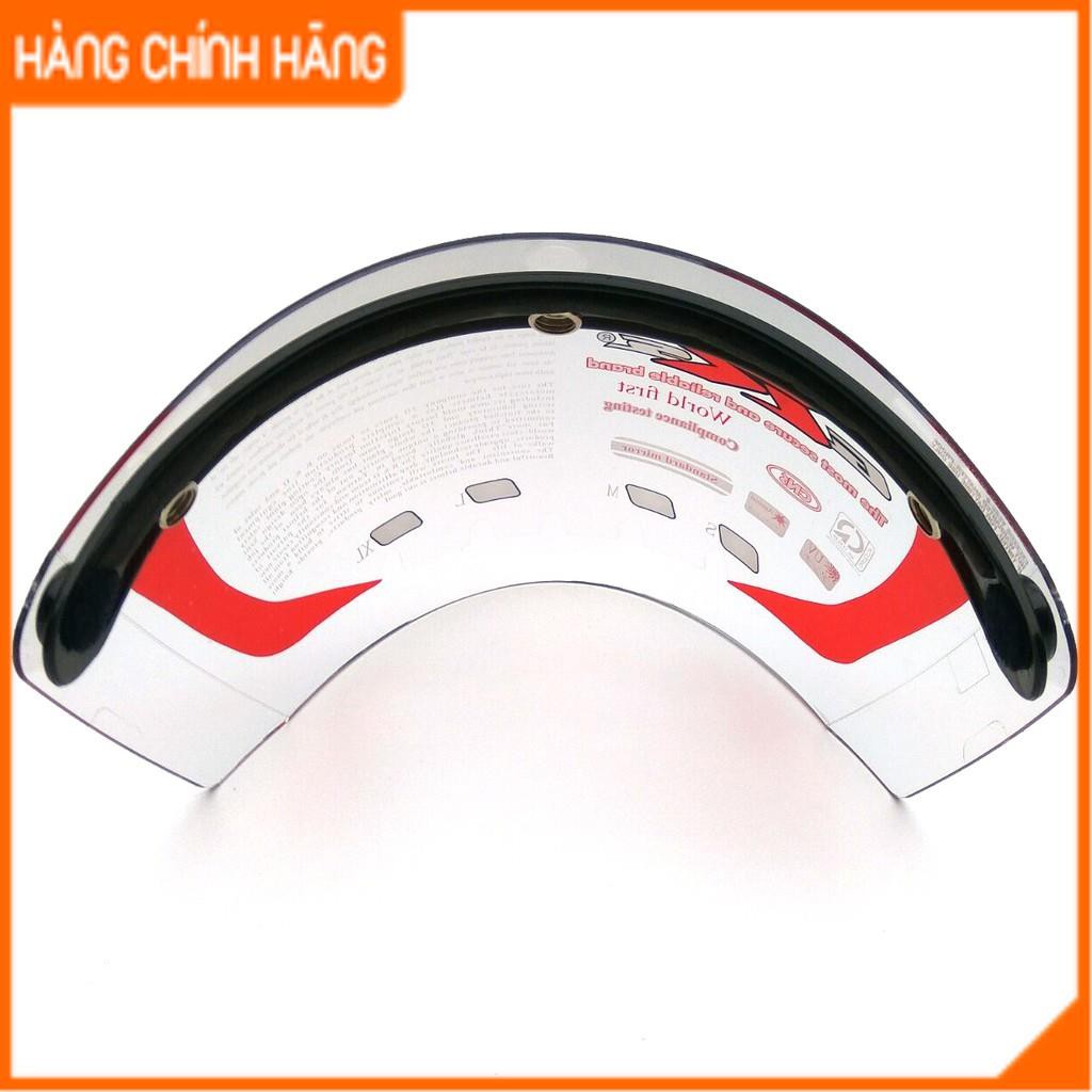 Kính rời gắn mũ bảo hiểm GRS NE-4 màu trắng và màu trà