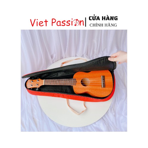 Bao đựng đàn ukulele Viet Passion 3 lớp chống nước nhiều màu dành cho đàn soprano, concert, tenor