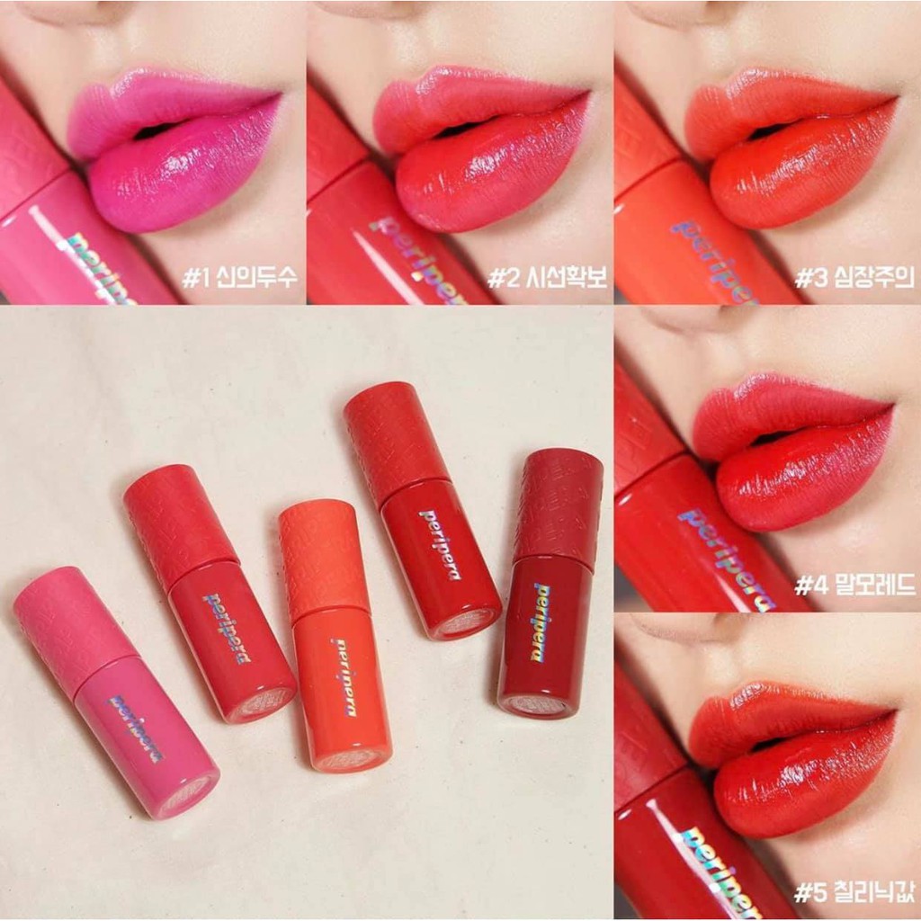 Son Tint Siêu Lì, Lên Màu Chuẩn Peripera Ink Tattoo 5.5g | BigBuy360 - bigbuy360.vn