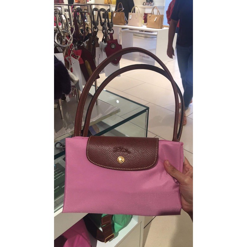Túi Longchamp Le Pliage nylon size M quai dài