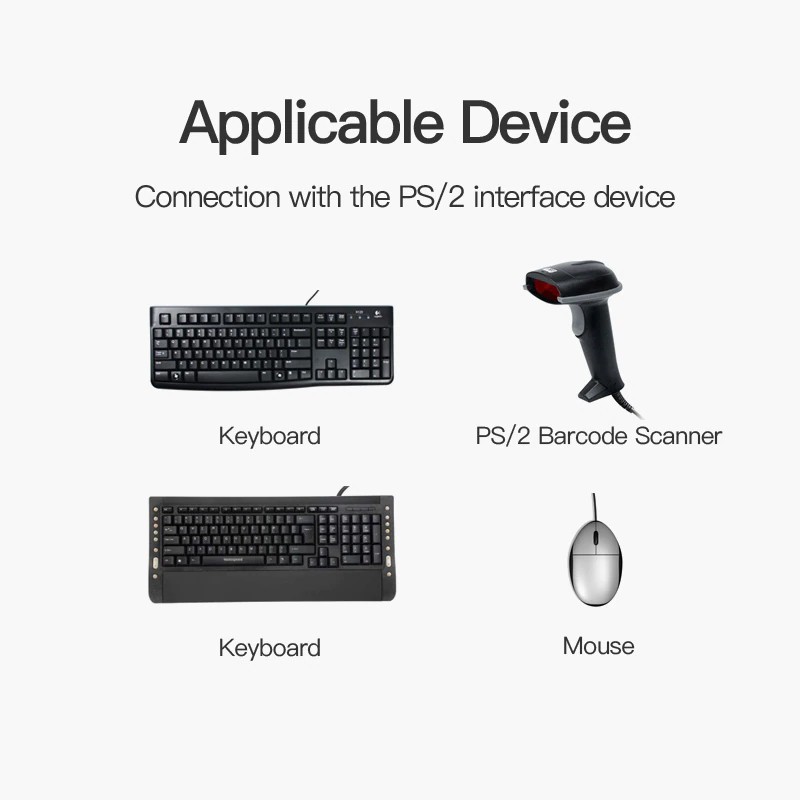 Cáp chuyển đổi Vention Đầu Cắm USB sang PS2 cho chuột bàn phím | BigBuy360 - bigbuy360.vn