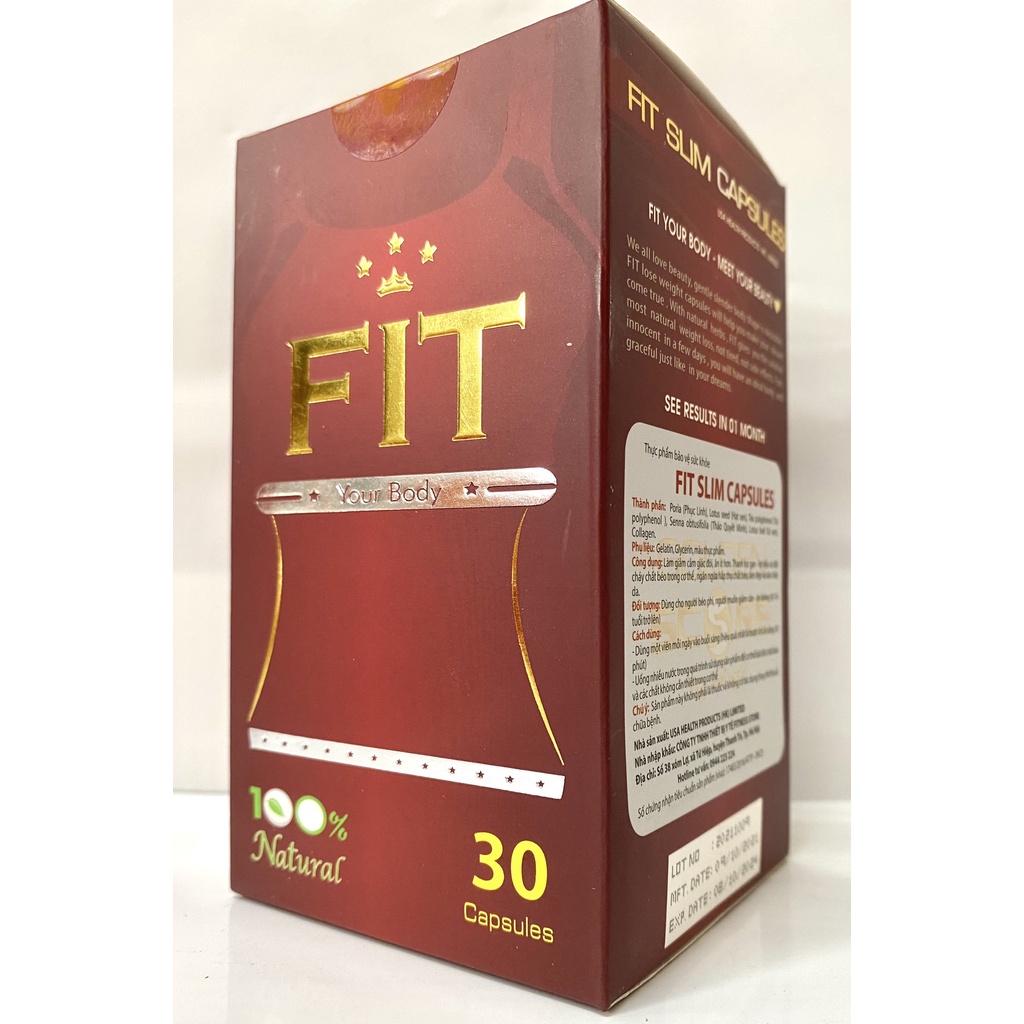 VIÊN UỐNG GIẢM CÂN FIT CỦA MỸ