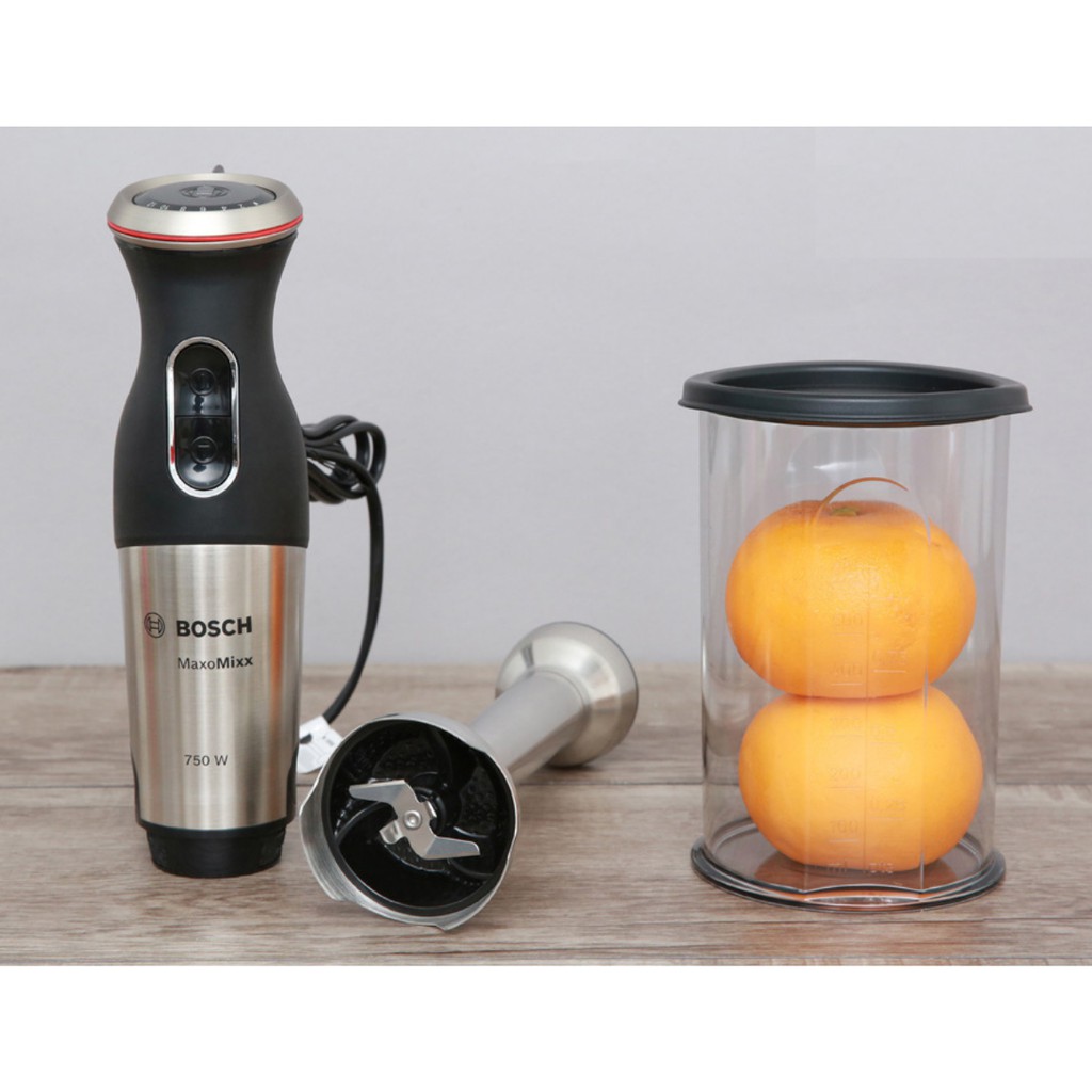 Máy xay cầm tay Bosch Maxo Mixx 750W  - Hàng chính hãng, bảo hành điện tử 2 năm toàn quốc