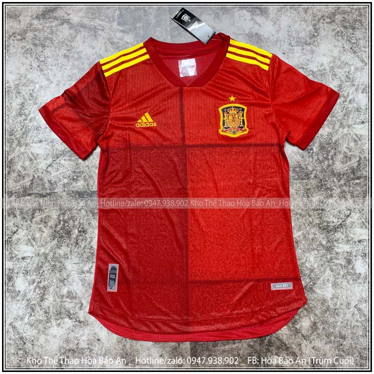Áo Bóng Đá Đội Tuyển 🇪🇸 Tây Ban Nha / SPAIN / Freeship Bộ quần áo đá banh đội tuyển Tây Ban Nha cao cấp