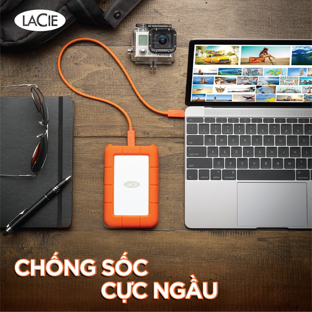 Ổ Cứng Di Động Chống Sốc Lacie Rugged Mini 1TB, 2TB, 4TB_USB 3.0 | WebRaoVat - webraovat.net.vn