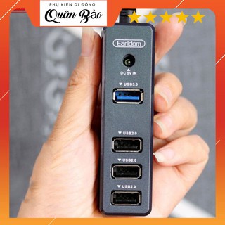 Cốc cáp sạc ổ cắm usb hub - 07 phụ kiện qb