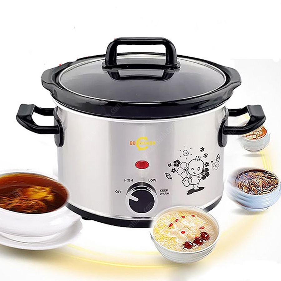 NỒI NẤU CHẬM BB COOKER HÀN QUỐC 1,5L