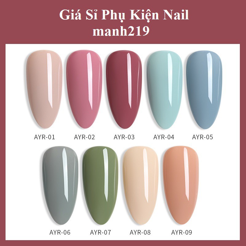 Sơn Gel AS mã AYR chai đỏ 15ml - manh219