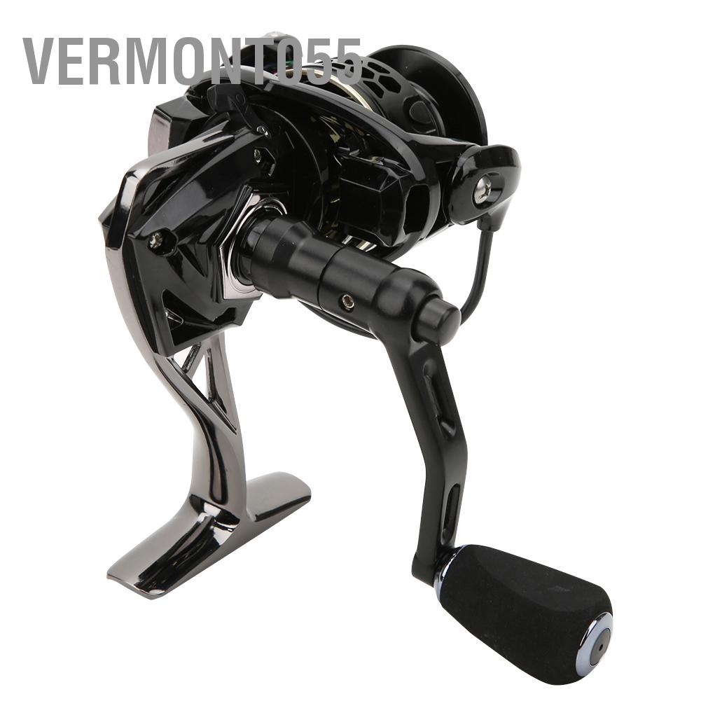 Vermont055 Metal Right / Left Interchangeable Spinning Fishing Reel Saltwater Fish Bait Casting Wheel