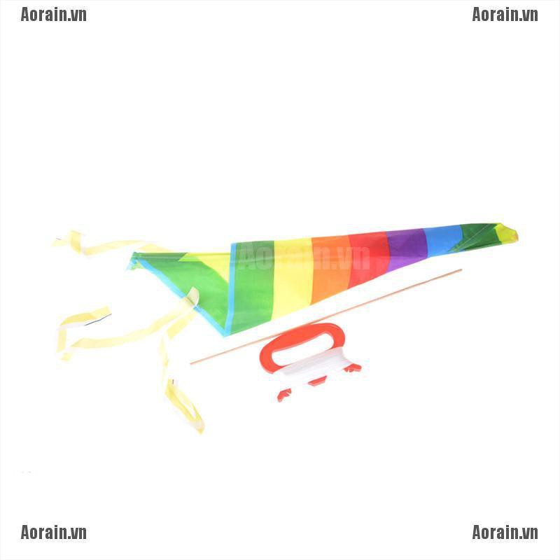 Tam Giác Mèo Con Với Cầu Vồng Đẹp