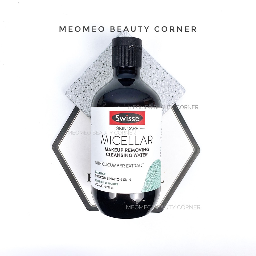 [Mẫu mới] Nước tẩy trang Swisse Micellar Makeup Remover 300ml Úc