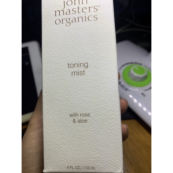 Xịt khoáng Toning 118ml John Masters