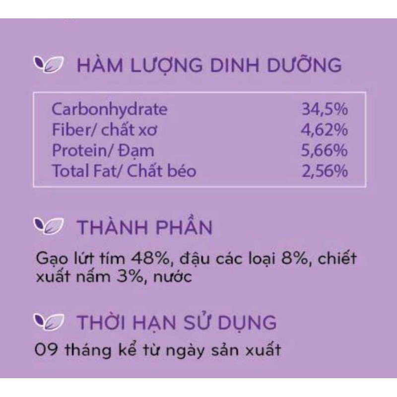 CƠM GẠO LỨT TÍM MS SLIM - GIẢI PHÁP CHO NGƯỜI ĂN KIÊN