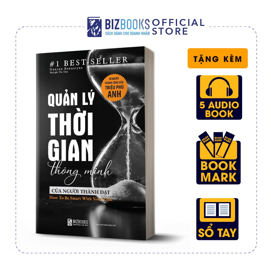 [Mã LIFE2410K giảm 10K đơn 20K] Sách - BIZBOOKS - Quản Lý Thời Gian Thông Minh Của Người Thành Đạt - 1 BEST SELLER