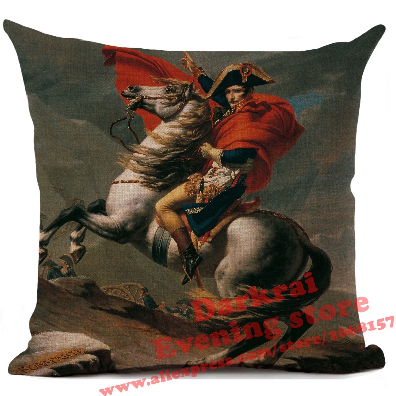 Vỏ Gối In Hình Tranh Sơn Dầu Mona Lisa Phong Cách Phục Hưng Trang Trí Nội Thất