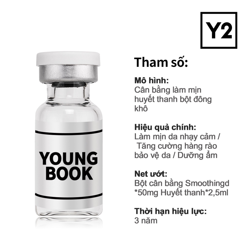 Freeze-dried Powder Serum youngbook Balance Deep Moisturizing Rejuvenate Sensitive Skin Restore Skin Barrier 2.5ml+50mg | BigBuy360 - bigbuy360.vn