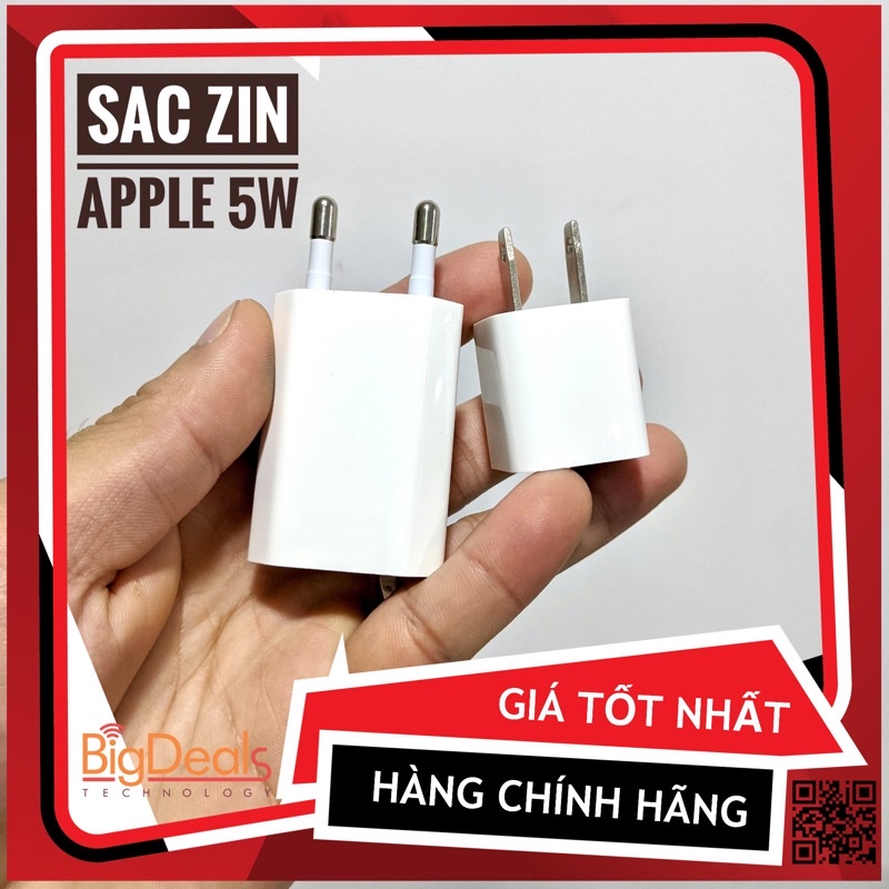 Củ zin iphone 5W ( can kết chính hãng ) | USEDVN