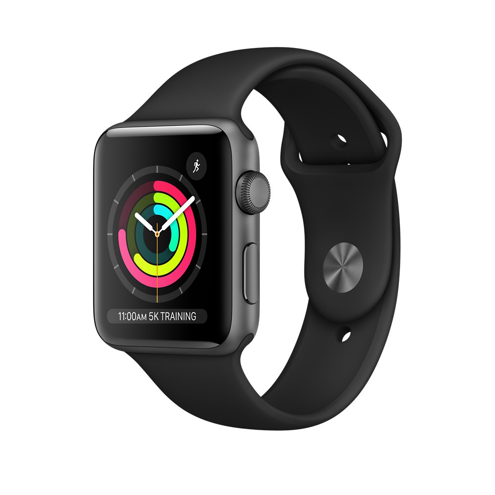 Apple Watch Series 3 GPS 38mm viền nhôm dây cao su 42 mm