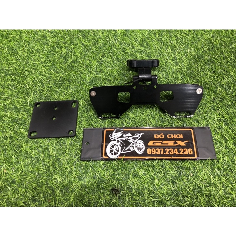 Pat biển số CNC gập ra vào - lắp mọi loại xe GSX150 / CBR150 / r15 r150 s150