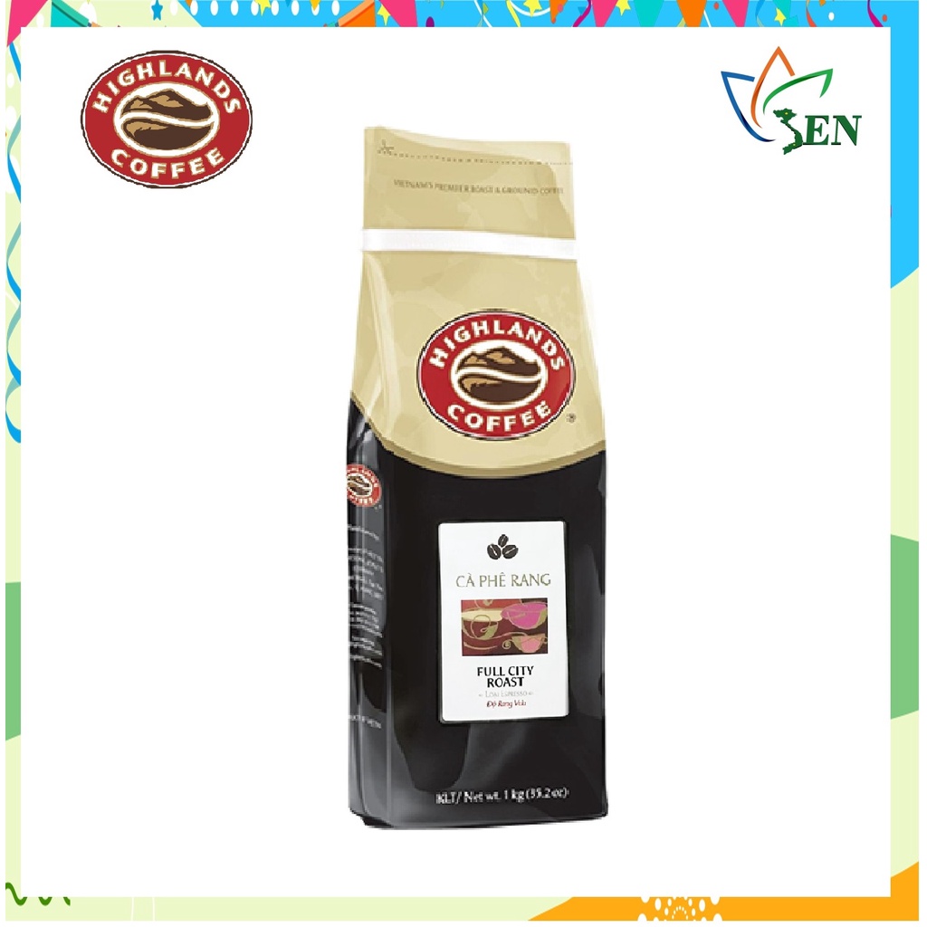 [SenXanh CAFE] Cà phê hạt Full City Roast Highland Coffee 1kg | BigBuy360 - bigbuy360.vn